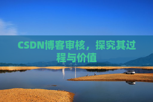 CSDN博客审核，探究其过程与价值